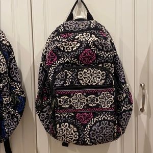 Vera Bradley Pink & Black Backpack